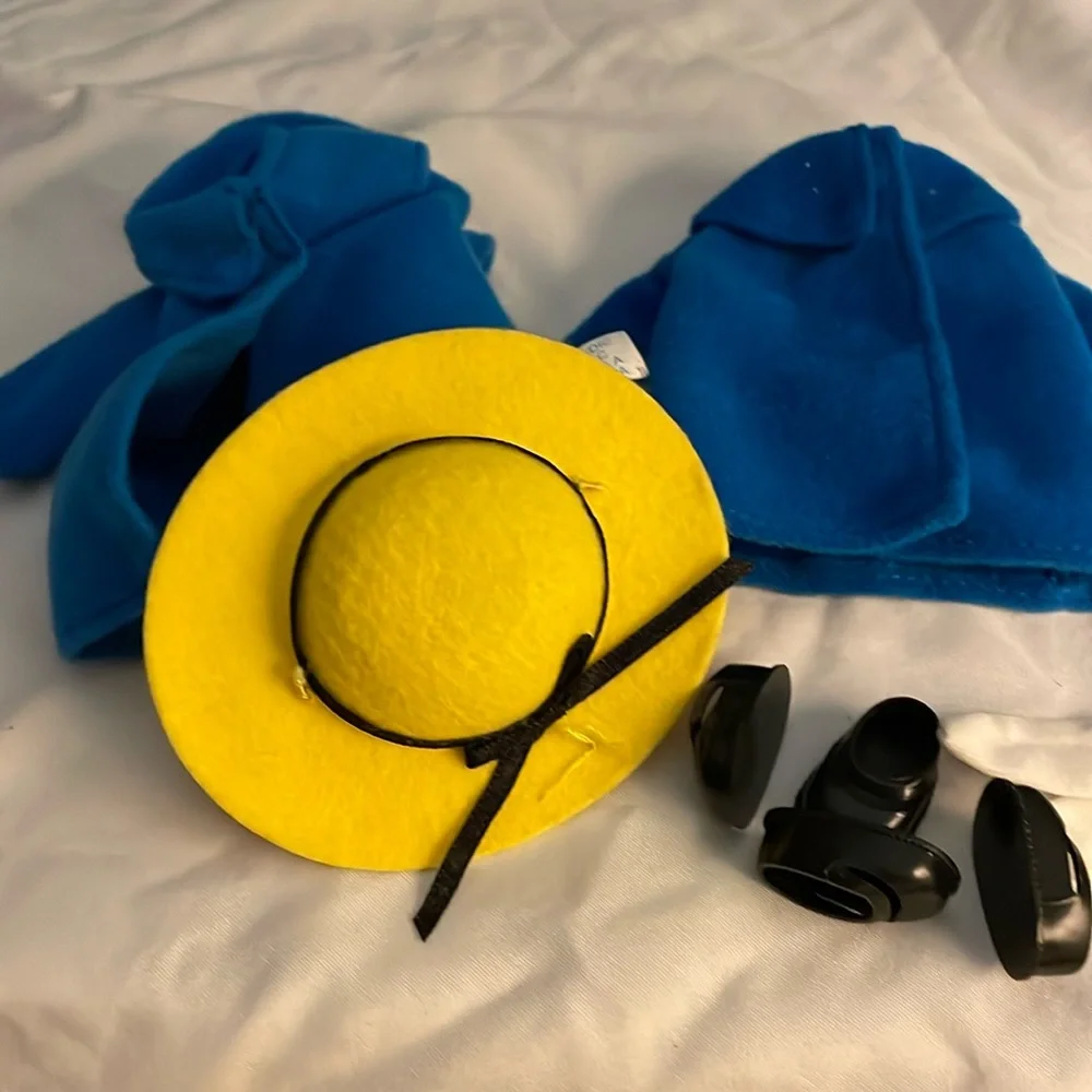 Madeline Dolls Clothes 2 x Jacket & Shoes & Yellow Hat
